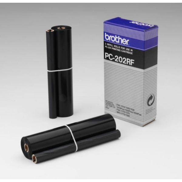 Brother PC-202 RF Thermo-Transfer-Rolle Black VE 2