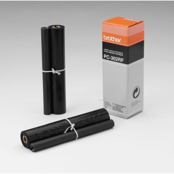 Brother PC-302 RF Thermo-Transfer-Rolle Black VE 2