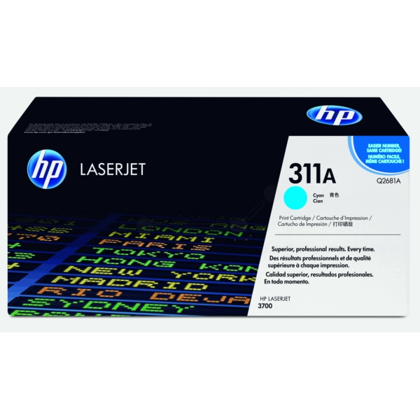 HP Q 2681 A 311A Toner Cyan