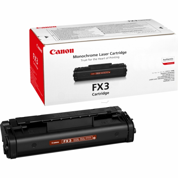 Canon 1557 A 003 FX-3 Toner Black