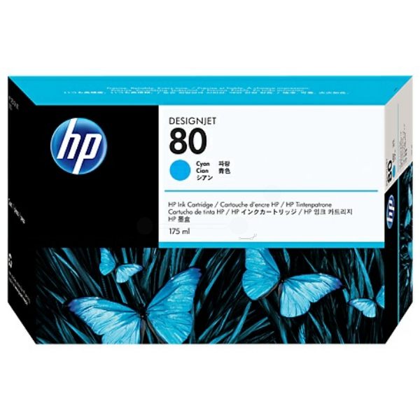 HP C 4872 A 80 Tinte Cyan