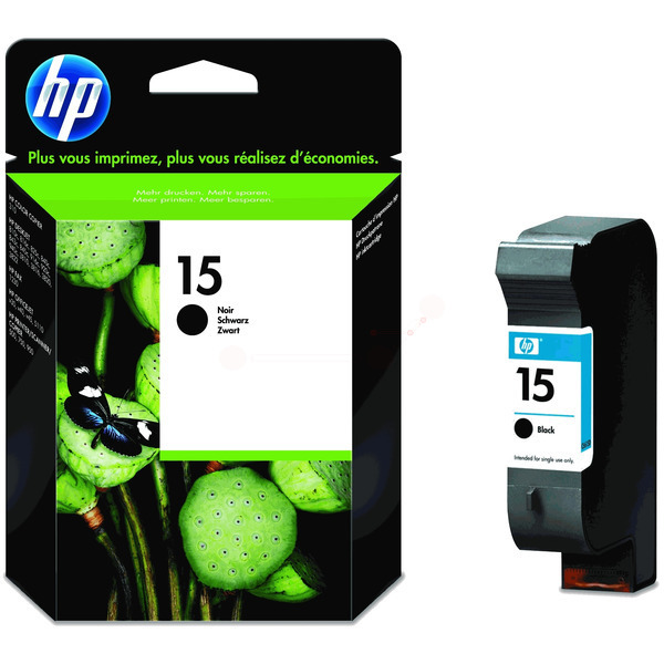 HP C 6615 DE 15 Tinte Black
