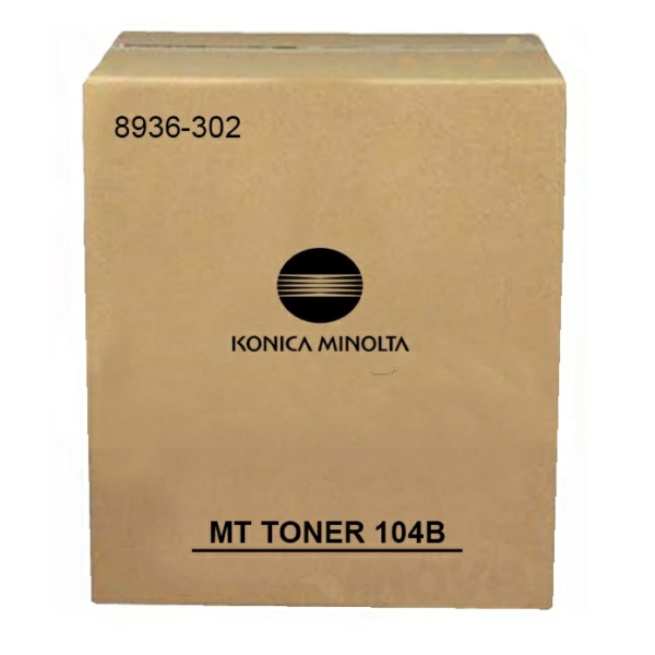 Konica Minolta 8936-304 104 B Toner Black VE 2