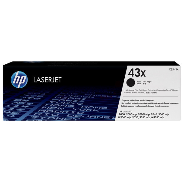 HP C 8543 X 43X Toner Black