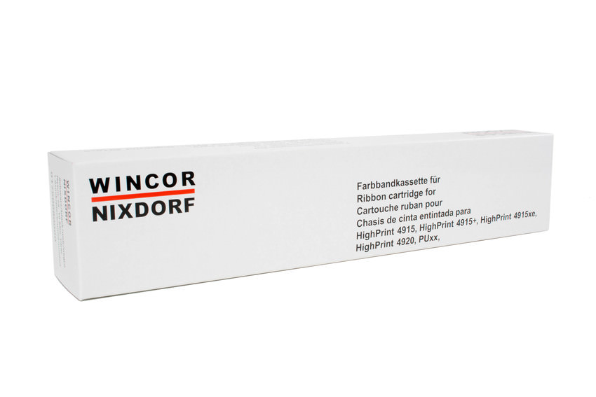 Wincor-Nixdorf 01750080000 106000031580 Nylonband schwarz Black