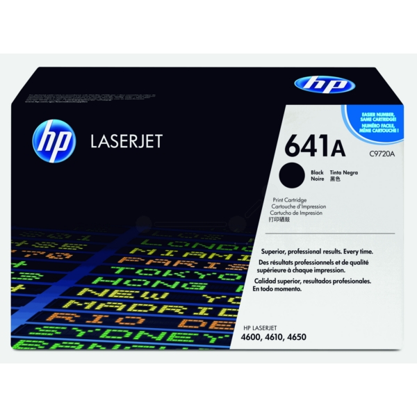 HP C 9720 A 641A Toner Black