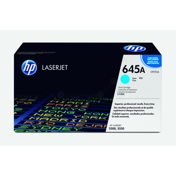 HP C 9731 A 645A Toner Cyan