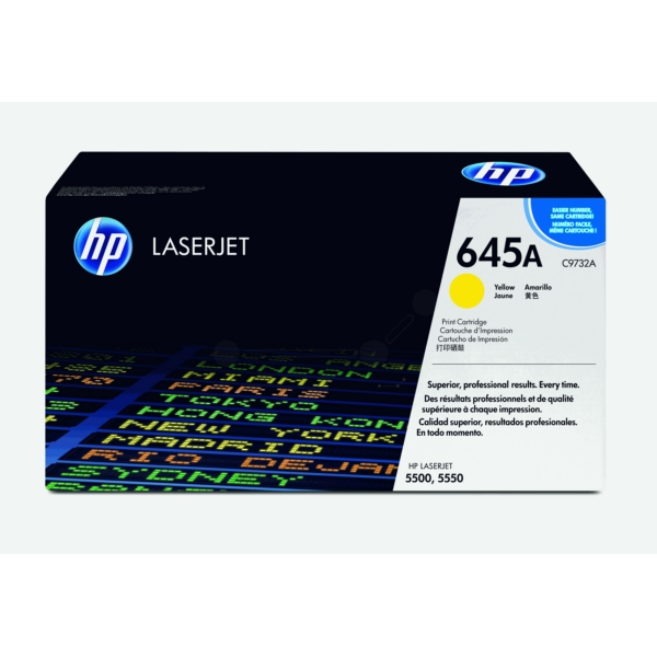 HP C 9732 A 645A Toner Yellow