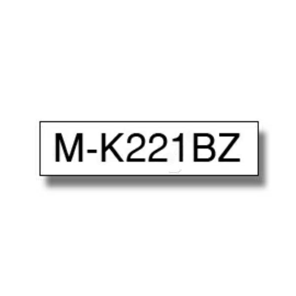 Brother MK-221BZ P-Touch Farbband Black + White