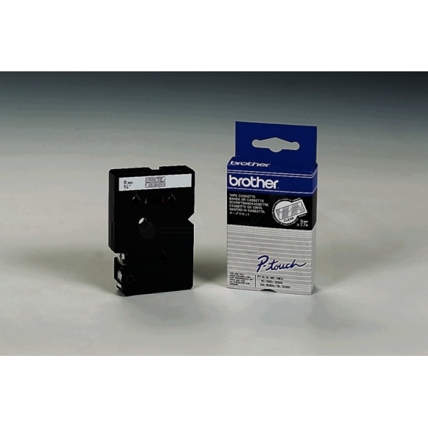 Brother TC-195 P-Touch Farbband White + Transparent