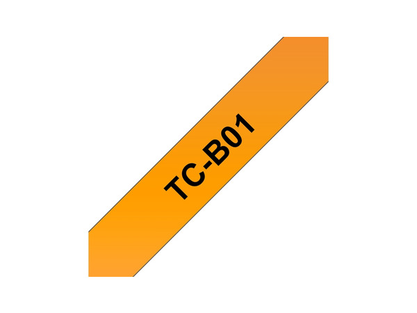 Brother TCB-01 P-Touch Farbband Black + Orange