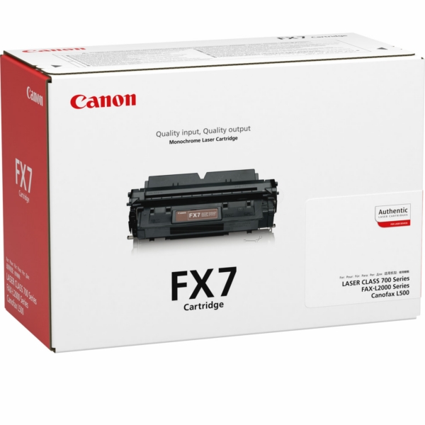Canon 7621 A 002 FX-7 Toner Black