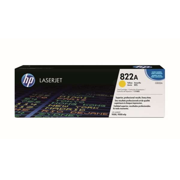 HP C 8552 A 822A Toner Yellow