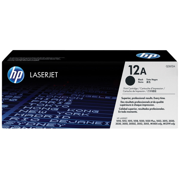 HP Q 2612 A 12A Toner Black