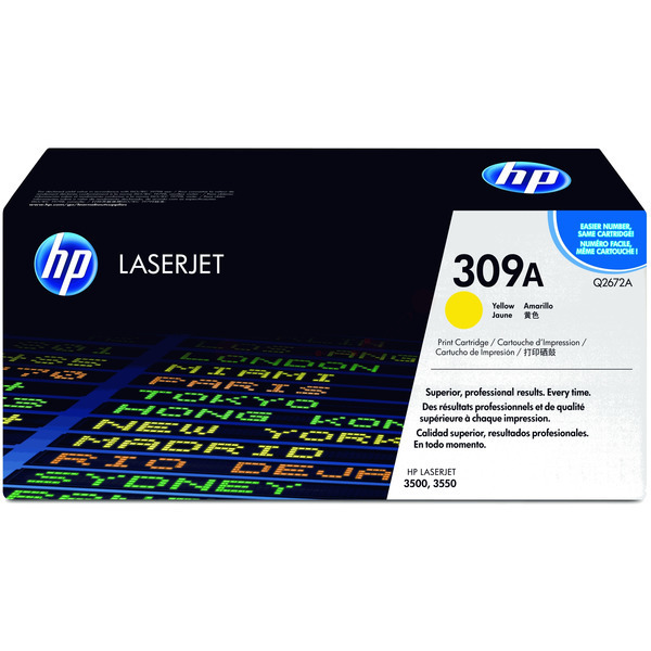 HP Q 2672 A 309A Toner Yellow