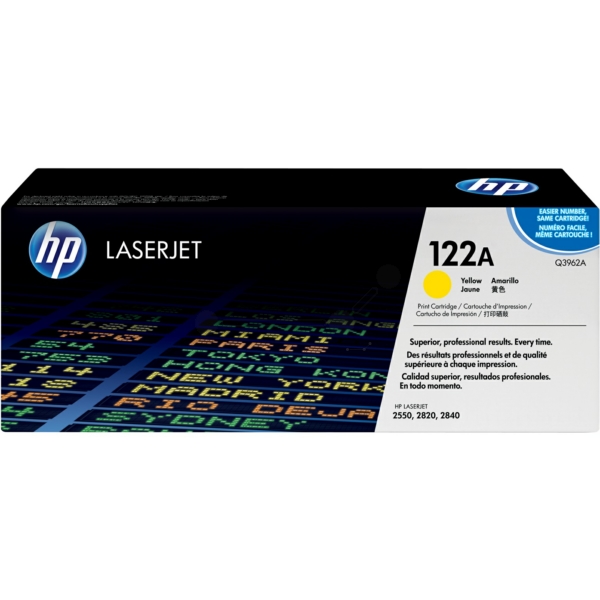 HP Q 3962 A 122A Toner Yellow