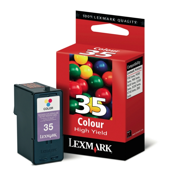 Lexmark 18C0035E 35XL Tinte Color