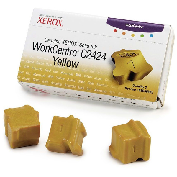 Xerox 108 R 00662 Tinte Yellow VE 3