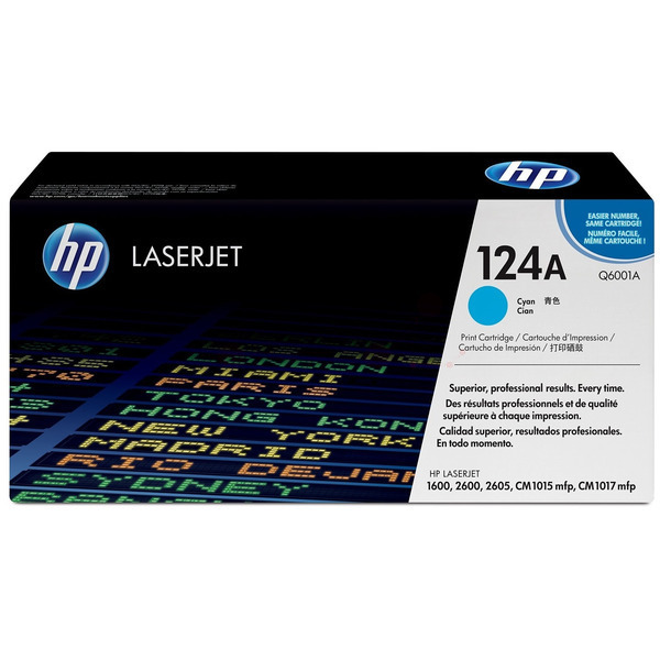 HP Q 6001 A 124A Toner Cyan
