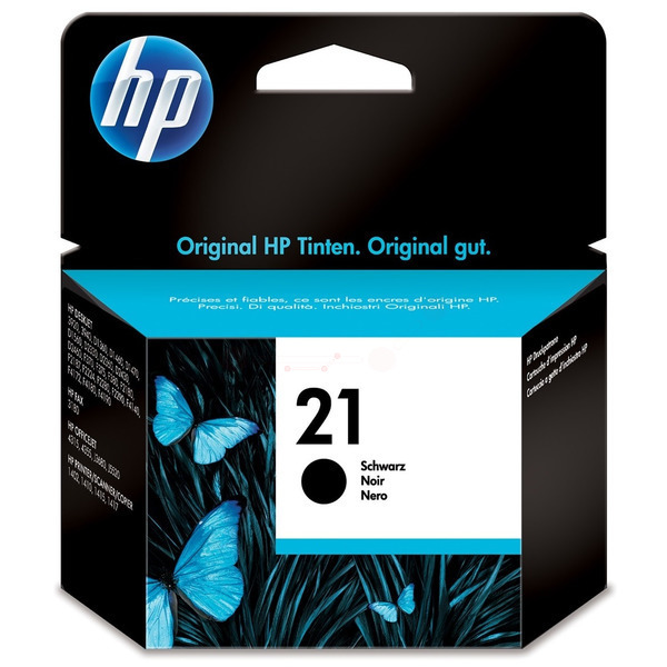 HP C 9351 AE 21 Tinte Black