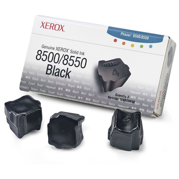 Xerox 108 R 00668 Tinte Black VE 3