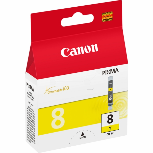 Canon 0623 B 001 CLI-8 Y Tinte Yellow