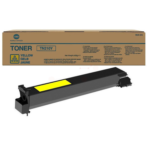 Konica Minolta 8938-510 TN-210 Y Toner Yellow
