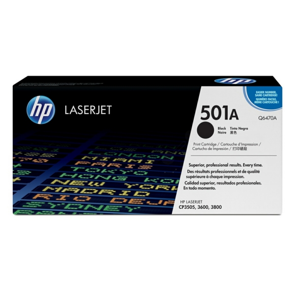 HP Q 6470 A 501A Toner Black