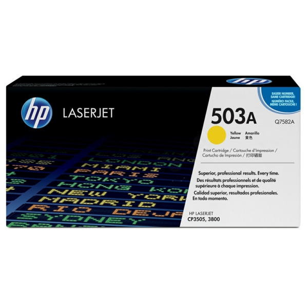HP Q 7582 A 503A Toner Yellow