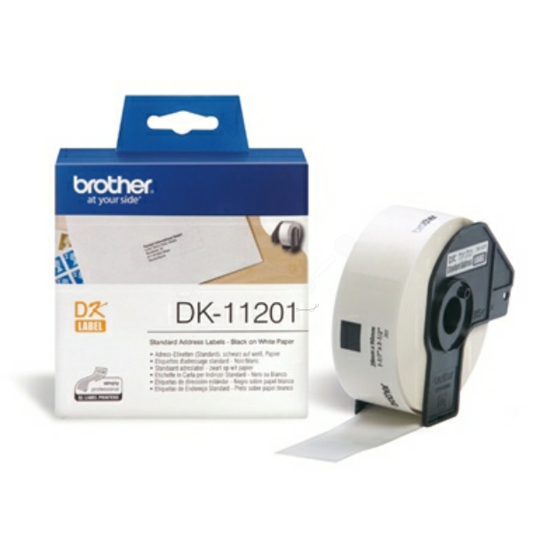 Brother DK-11201 P-Touch Etiketten No Color