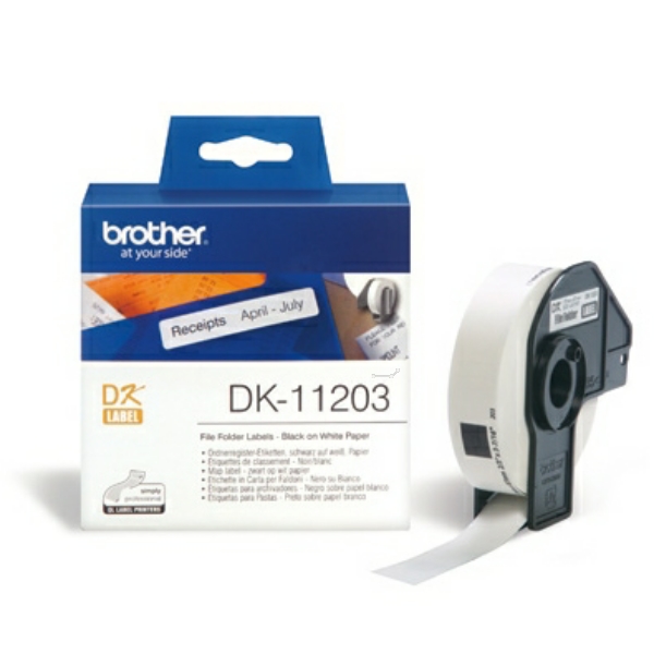 Brother DK-11203 P-Touch Etiketten No Color
