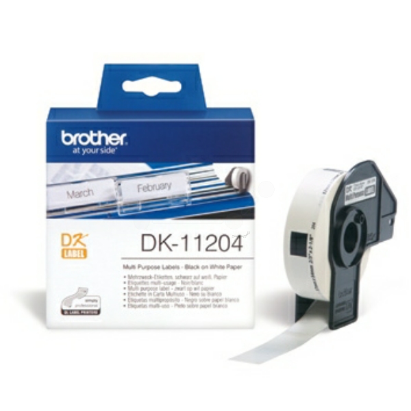 Brother DK-11204 P-Touch Etiketten No Color