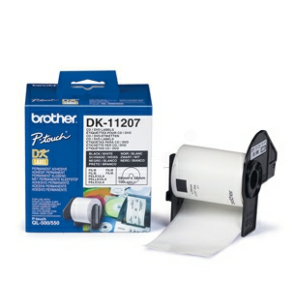 Brother DK-11207 P-Touch Etiketten No Color