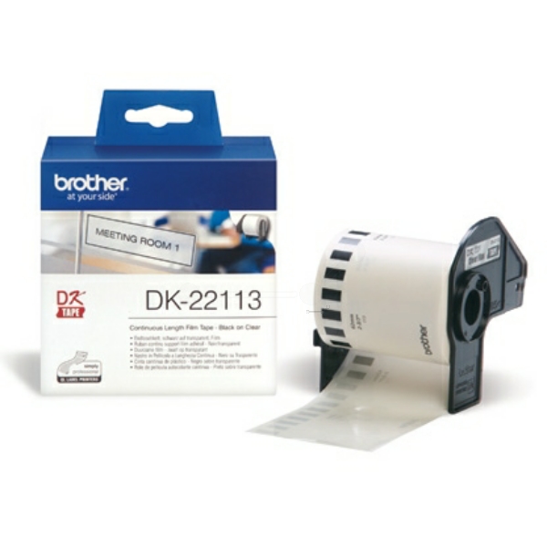 Brother DK-22113 P-Touch Etiketten Transparent