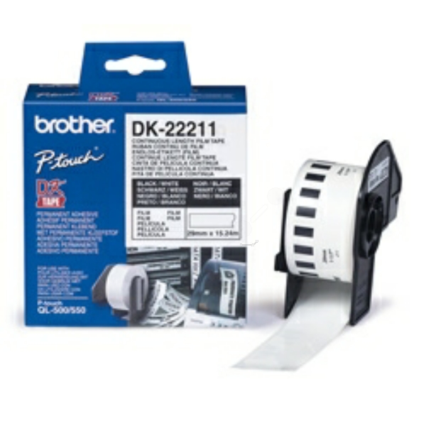 Brother DK-22211 P-Touch Etiketten White