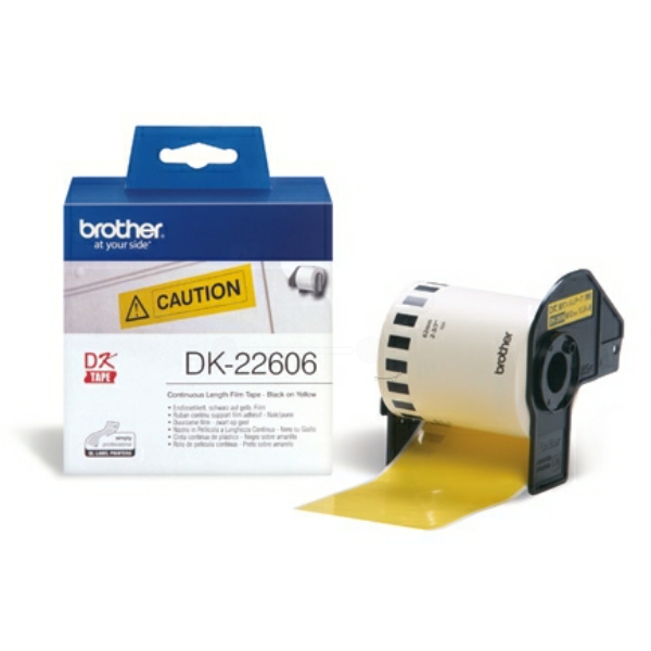 Brother DK-22606 P-Touch Etiketten Yellow