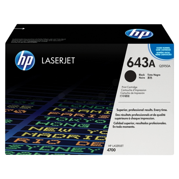 HP Q 5950 A 643A Toner Black