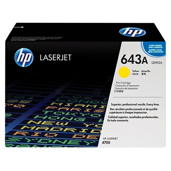 HP Q 5952 A 643A Toner Yellow