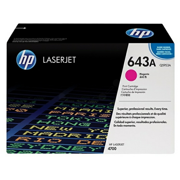 HP Q 5953 A 643A Toner Magenta