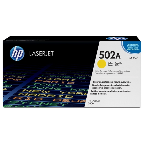 HP Q 6472 A 502A Toner Yellow