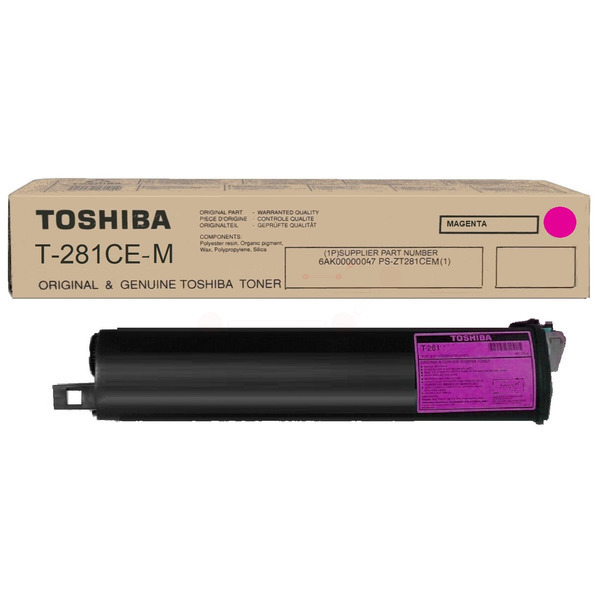 Toshiba 6AK00000047 T-281 CE-M Toner Magenta
