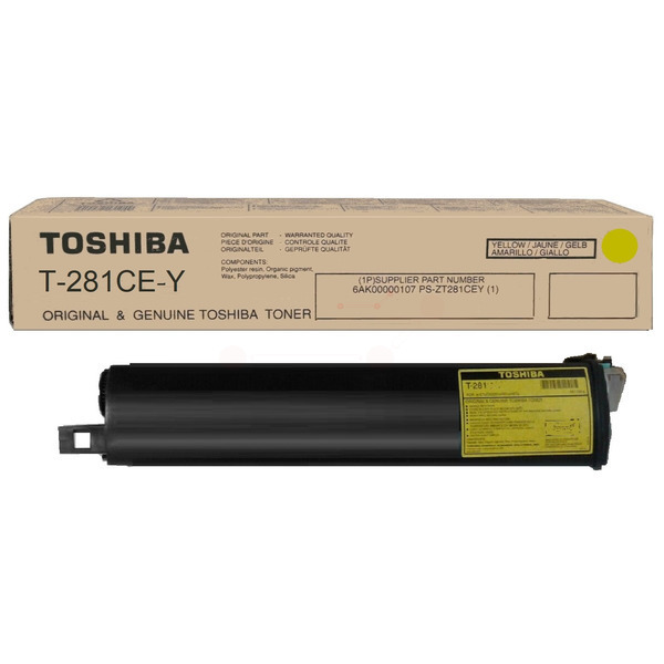 Toshiba 6AK00000107 T-281 CE-Y Toner Yellow