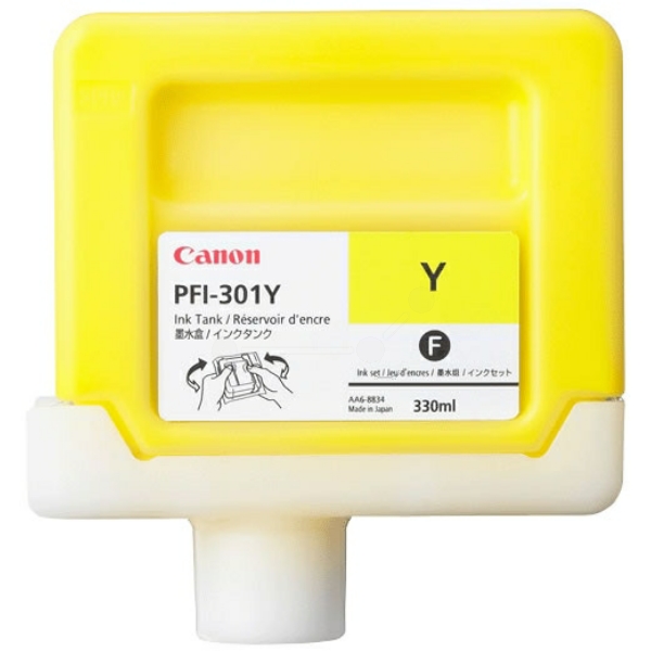 Canon 1489 B 001 PFI-301 Y Tinte Yellow