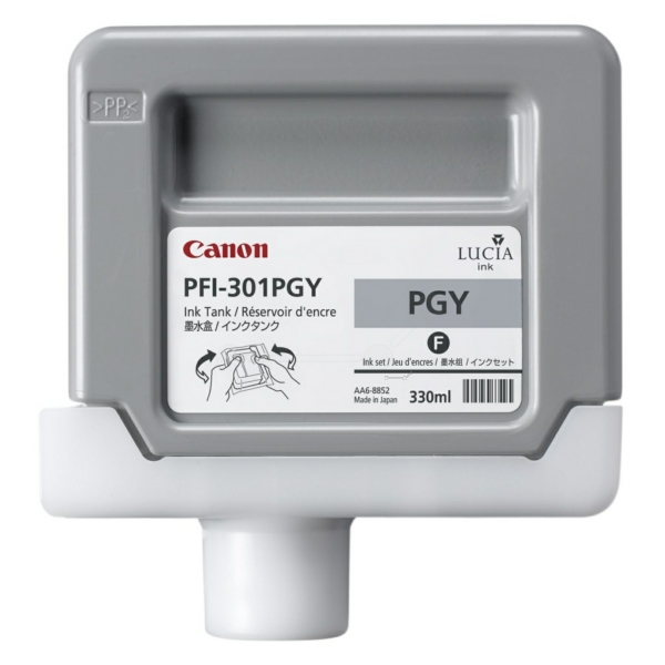 Canon 1496 B 001 PFI-301 PGY Tinte Photo Gray