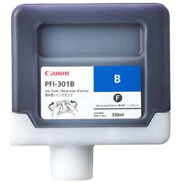 Canon 1494 B 001 PFI-301 B Tinte Blue