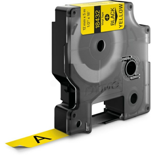 Dymo 18432 S0718450 Farbband Black + Yellow