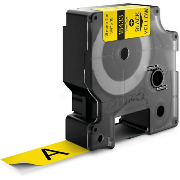 Dymo 18433 S0718470 Farbband Black + Yellow