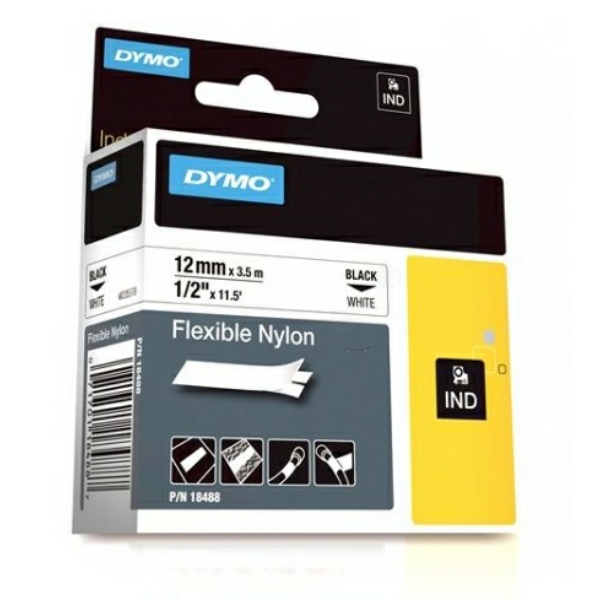 Dymo 18758 S0718100 Farbband Black + White
