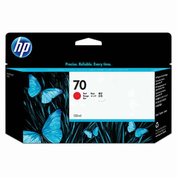 HP C 9456 A 70 Tinte Red