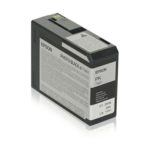 Epson C 13 T 580100 T5801 Tinte Photo Black